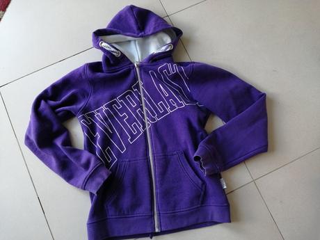 Fialová dievčenská mikina everlast, 158