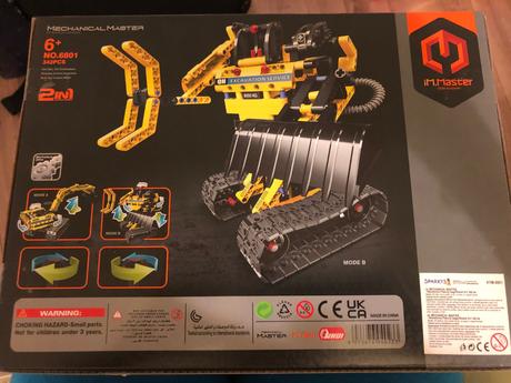 Stavebnica mechanical master 2in1, 