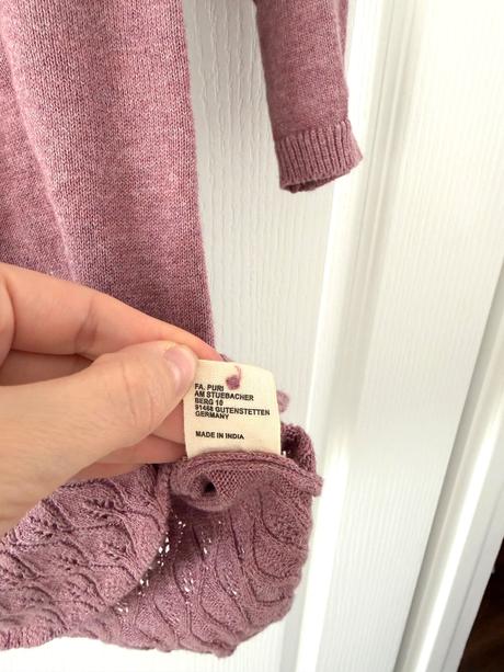 Detské šaty zo zmesi bavlny a hodvábu, 74