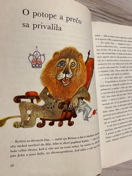 Retro stará kniha rozprávky uja rémusa, 