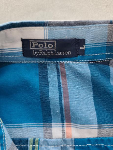Chlapčenská bavlnená košeľa, ralph lauren,110
