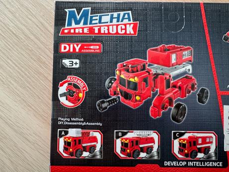 Hasičské auto transformer,