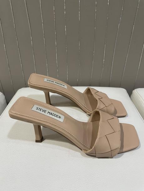 Sandálky/šlapky na podpätku, steve madden, vel. 38, steve madden,38