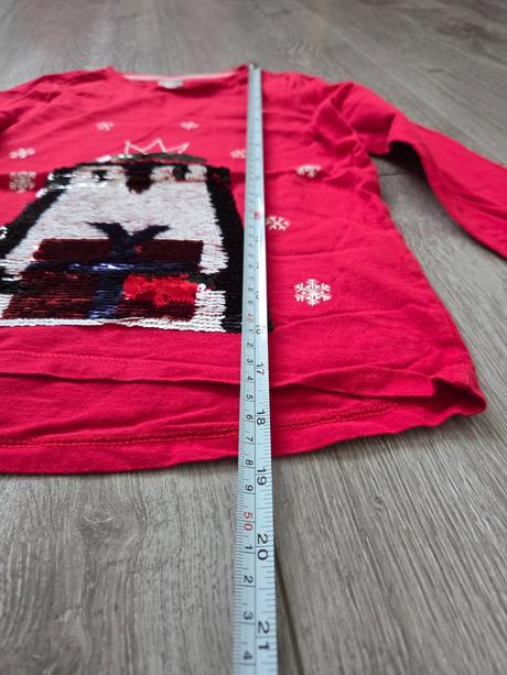 Tričko tučniak vianočné, 134