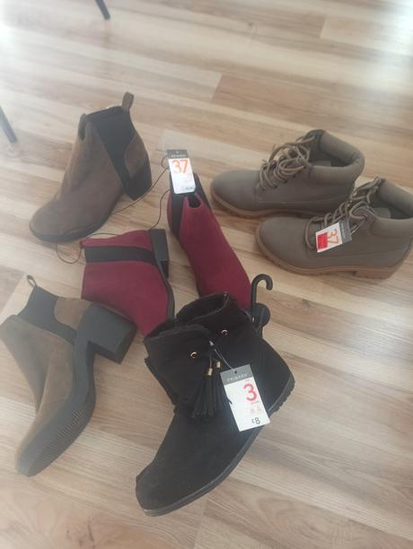 Prechodné nové topánočky, primark,37