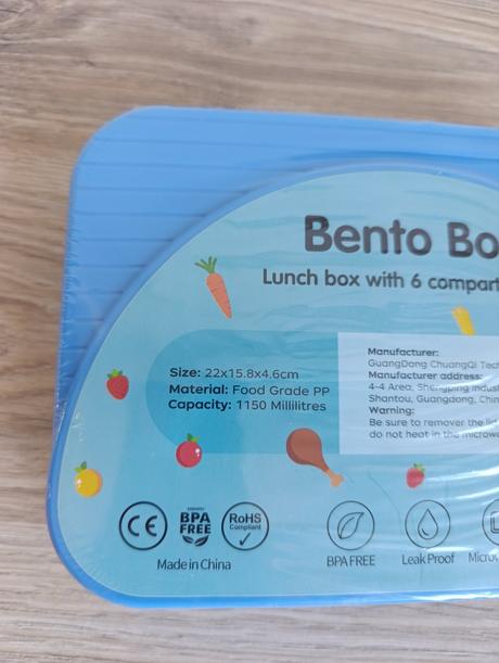 Box na desiatu - modrý, 