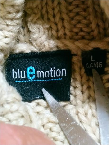 Dámsky hrejivý acrylovo vlnený pulóver blue motion, l