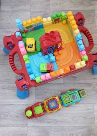 Megablocks detska stavebnica mega blocks stol, 