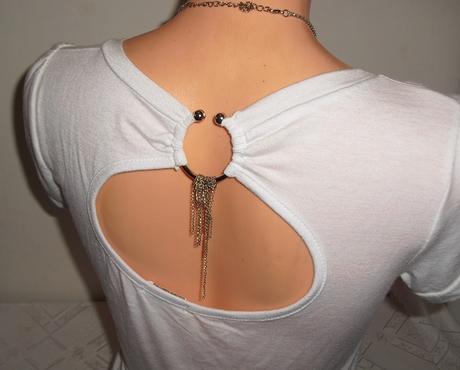 Bavlnena sexy tunika jemncuka s ozdobickou, m