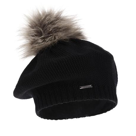 Dámska zimná baretka z merino vlny-mix farieb, 56 / 60