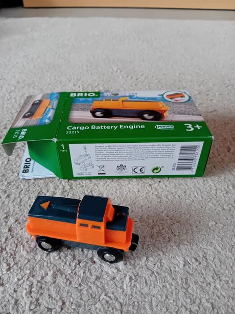 Lokomotíva zn. brio kompatibilná s playtive, 