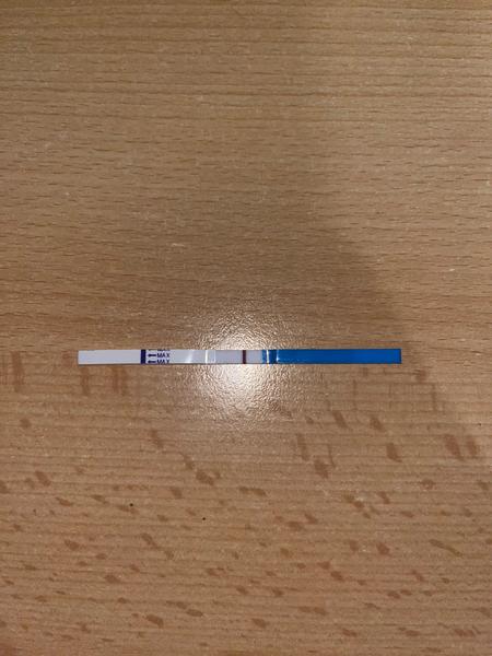 Je výsledok tehotenského testu pozitívny?