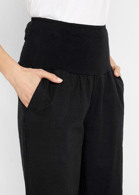 -ľanové nohavice maite kelly veľ. 38, bonprix,m