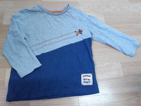 Tričko dlhy rukav, f&f,104