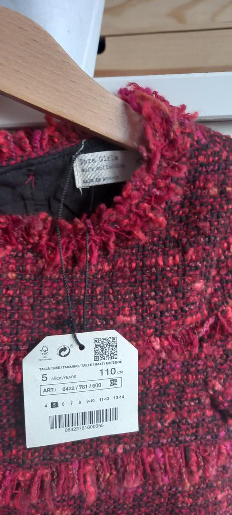 Hrubé šaty zara 110, zara,110