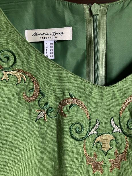 Dlhé ľanové šaty christian berg, l