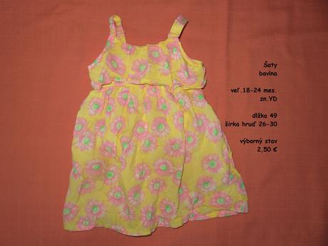 Letné šaty, young dimension,92