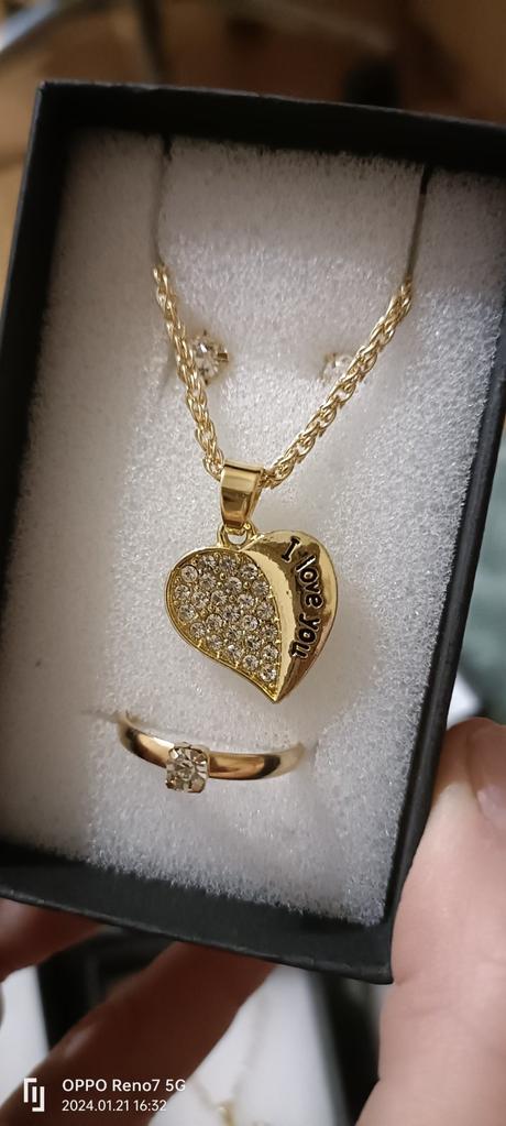 Romantická sada šperkov, 