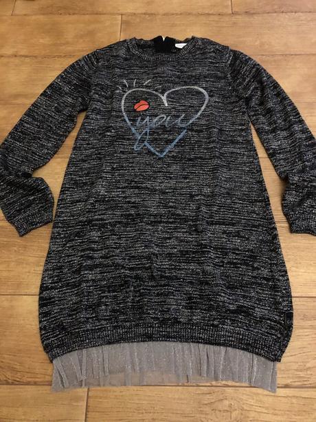 Krasny predĺžený pulover-šaty-v.158, coccodrillo,158