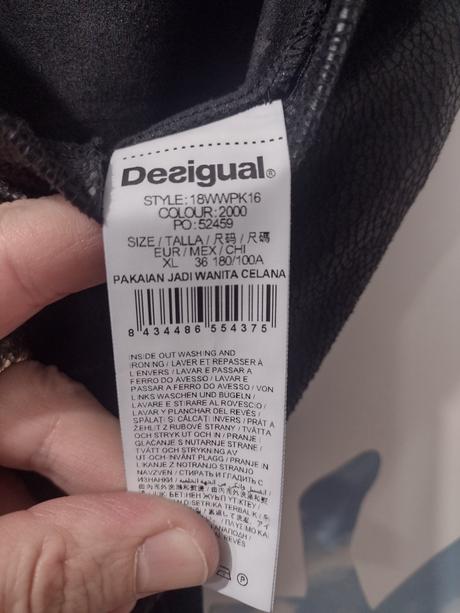 Legíny desigual, nové s visačkou, veľkosť xl., desigual,xl