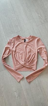 Crop top dlhý rukáv, h&m,32