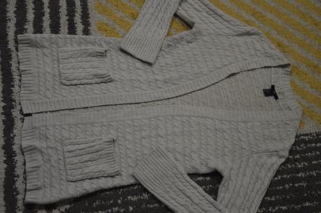 Trblietavý sveter, h&m,s