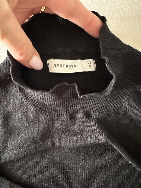 Tričko crop, reserved,s