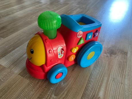 Fisher price psikov vlacik, 