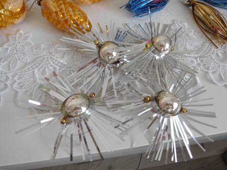 Retro vianočné ozdoby,,