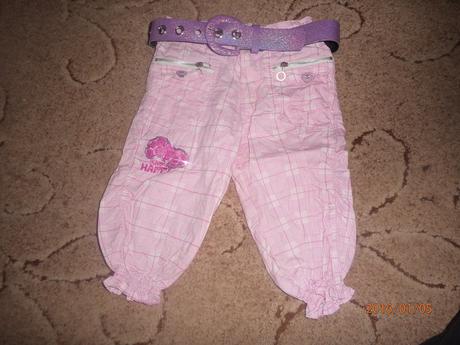 Letné gaťušky s opaskom, 98