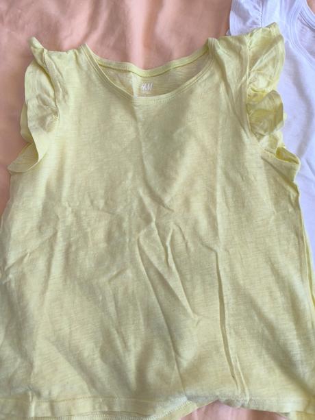 Tričká 2ks, h&m,134