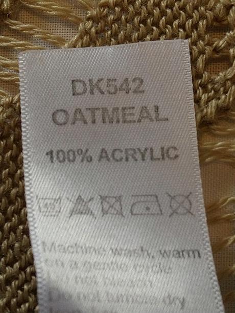 Dámske acrylové krémové bolerko, julipa vel. 56/58, 4xl