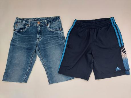 2x kraťasy adidas a lindex, adidas,152