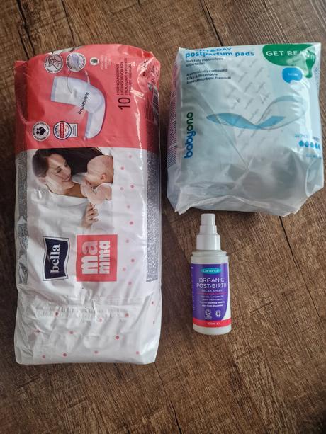 Popôrodná starostlivosť vložky, sprej lansino,