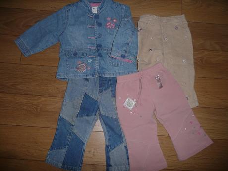 Balíček oblečenia 9-12 mes., 86–98