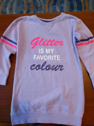 Svetlofialová mikinka 122/128, kids,122