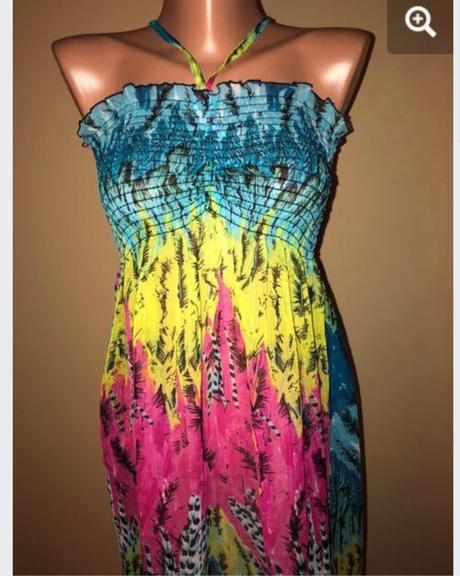 Maxi šaty ocean club, m