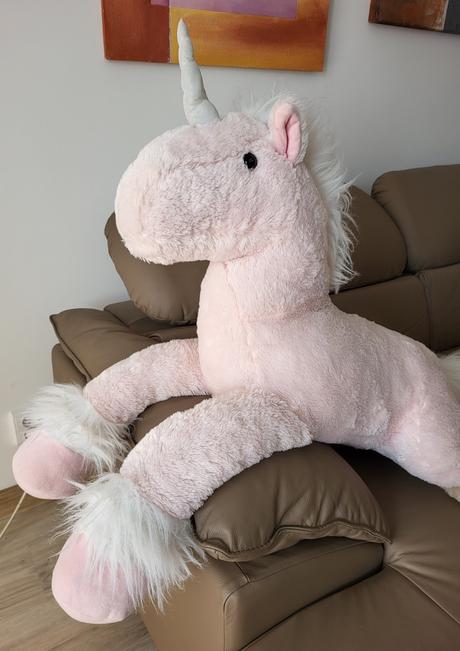 Veľký plyšový jednorožec 60cm,