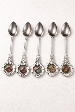 Zberateľské lyžičky bratislava 5 ks, 