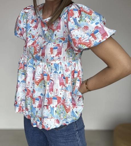 Balónová blúzka, s