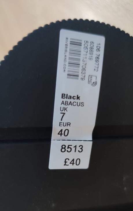 Nadherne nove river island trendy topanky, river island,40