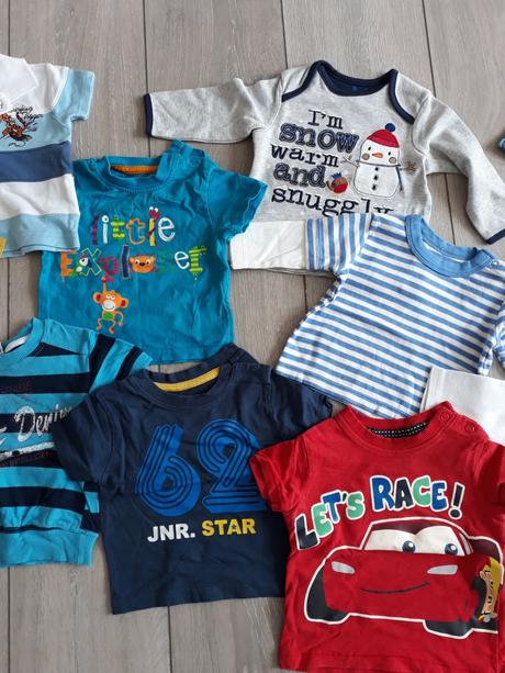 12 kusov triciek 62-68, 68–80