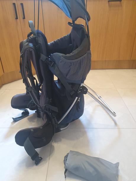 Turistický nosič corazon panda modrý, 