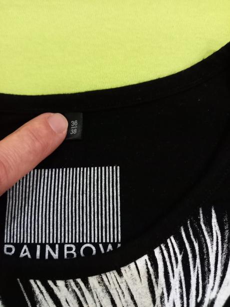 Dámske tričko so zebrou, bonprix,38