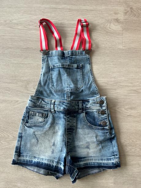 Dievcenske riflove sortky na traky vel. 134, palomino,134