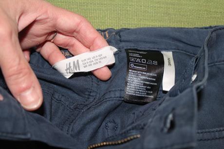 Športovo-elegantné nohavice, h&m,140