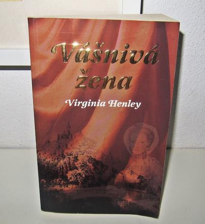 Kniha - vášnivá žena, 