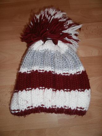 Hrubá flísom podšitá čiapka 140-164, 140