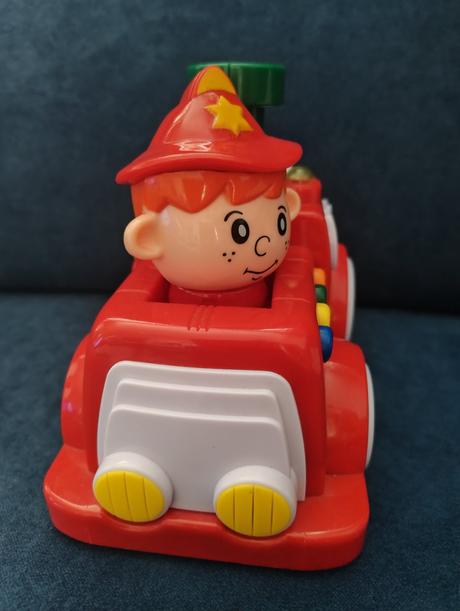 Hasičské auto na zotrvačník, 