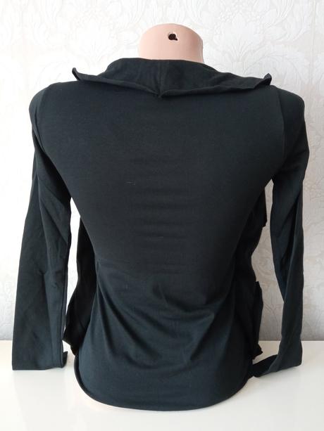 Dievčenské tričko s potlačou a flitrami,11-12 r., ovs,152